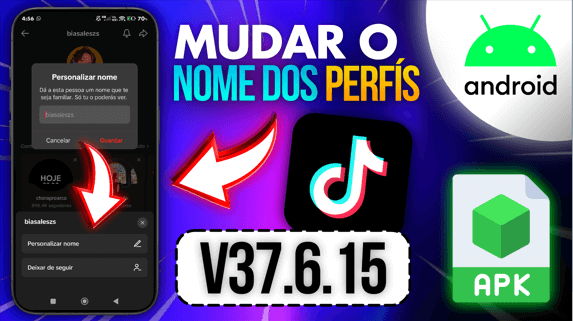 Mudar o Nome do Perfil