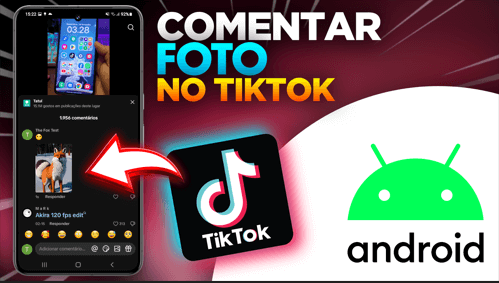 Comentar Foto no TikTok